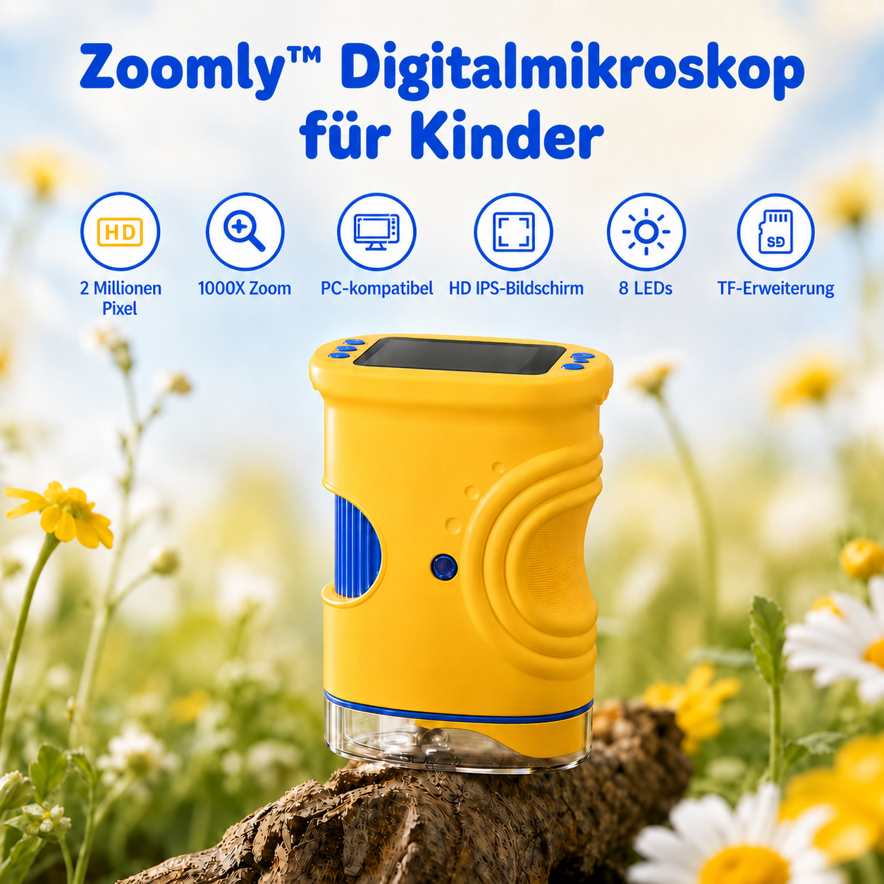 Zoomly™ - Digitalmikroskop für Kinder